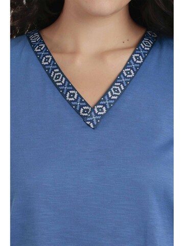 admas - Top en azul