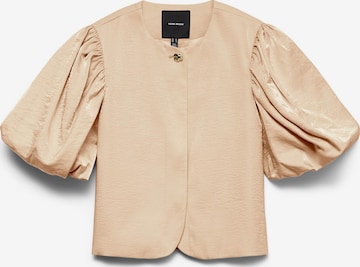 Chemisier VERO MODA en beige : devant