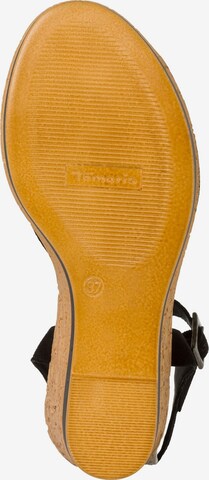 TAMARIS Sandals in Black