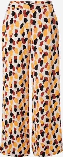 Pantaloni Compania Fantastica di colore ruggine / giallo / nero / bianco, Visualizzazione prodotti