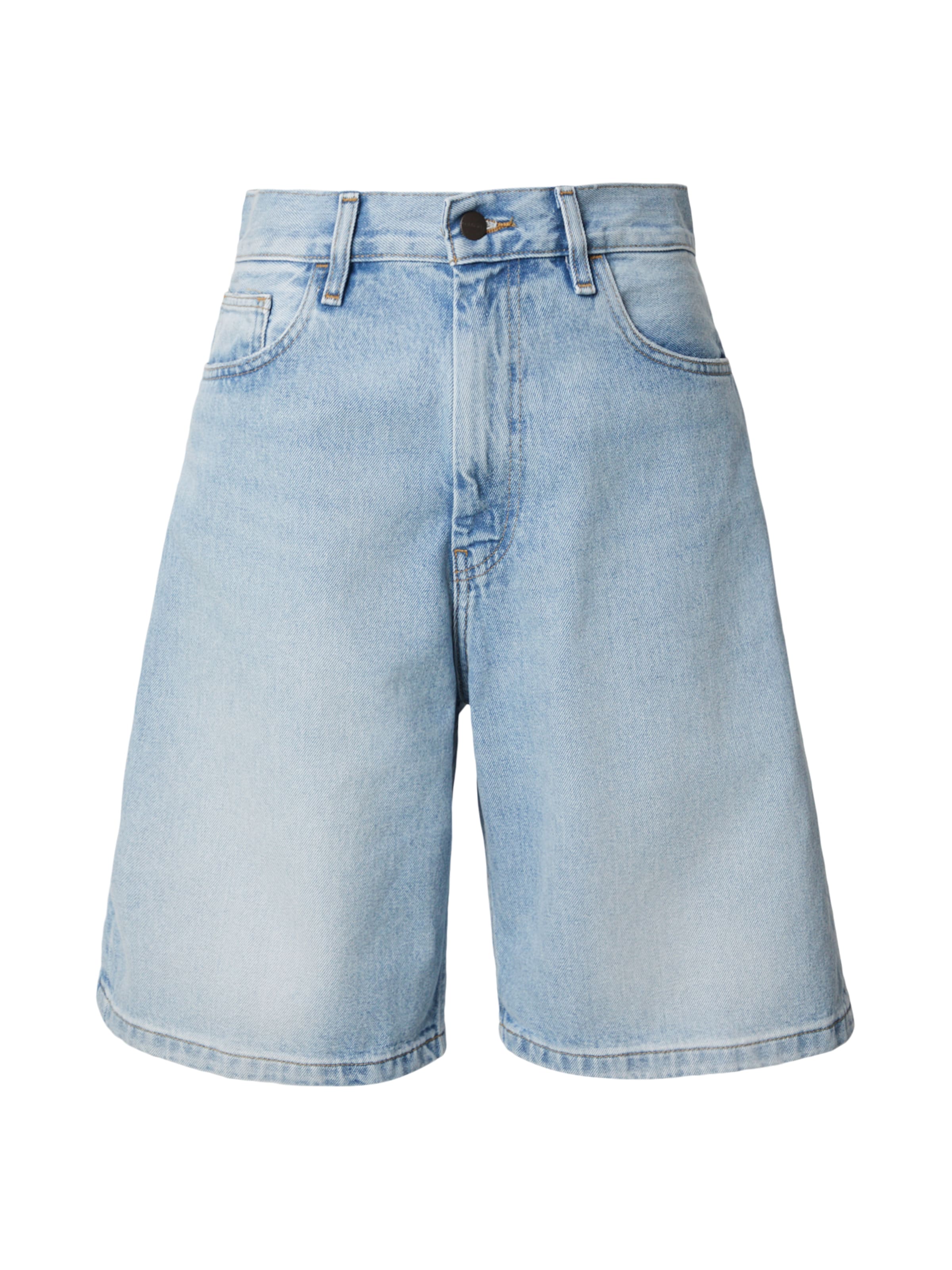 Carhartt WIP Loosefit Short 'Brandon' in Blau: Vorderseite