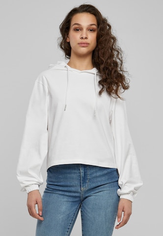 Urban Classics Sweatshirt in Wit: voorkant