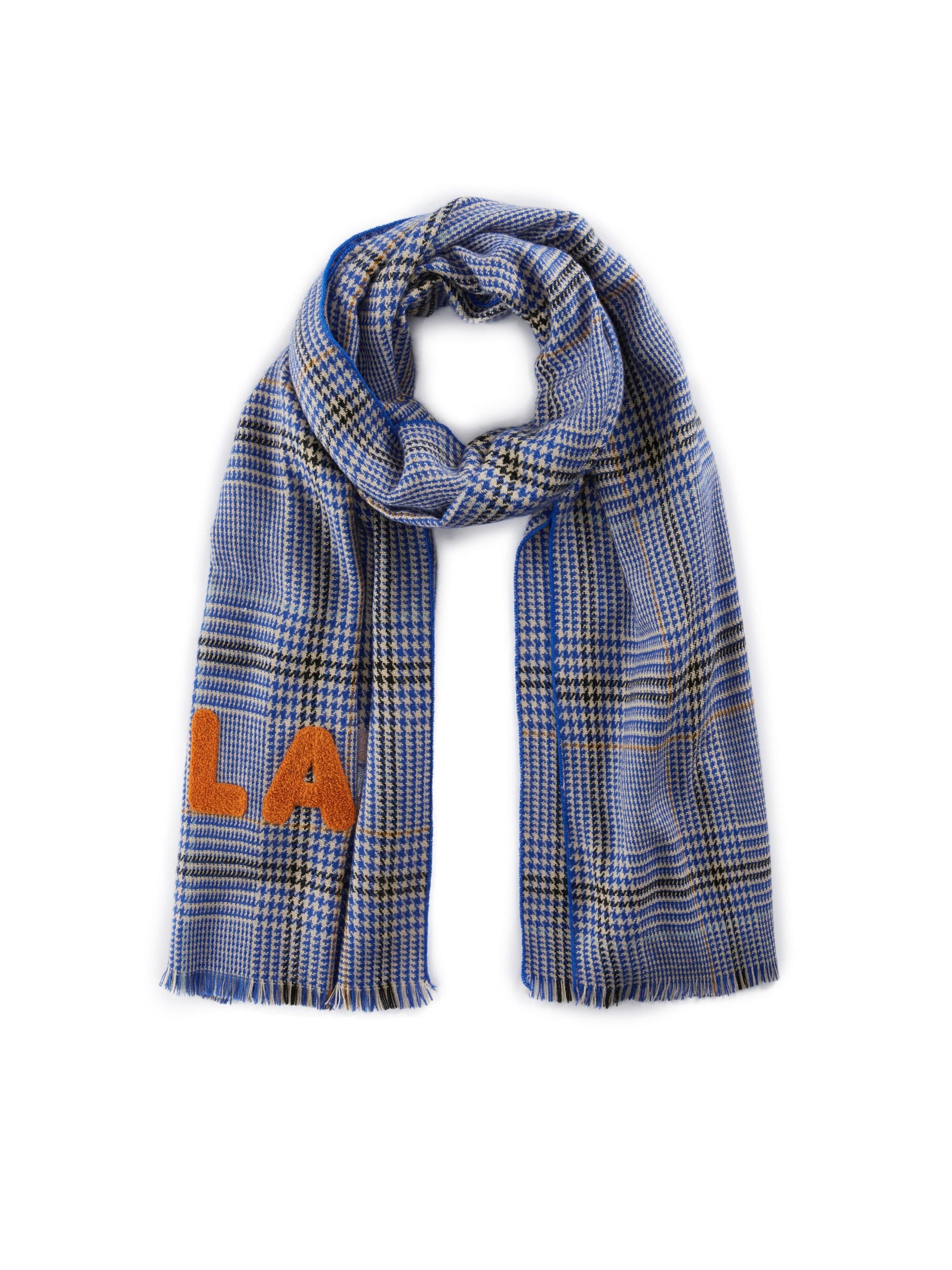 CODELLO Scarf in Blue: front