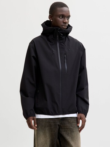 Veste fonctionnelle JACK & JONES en noir : devant