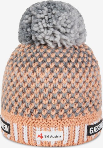 GIESSWEIN Beanie 'Laaxer Stökli' in Orange: front