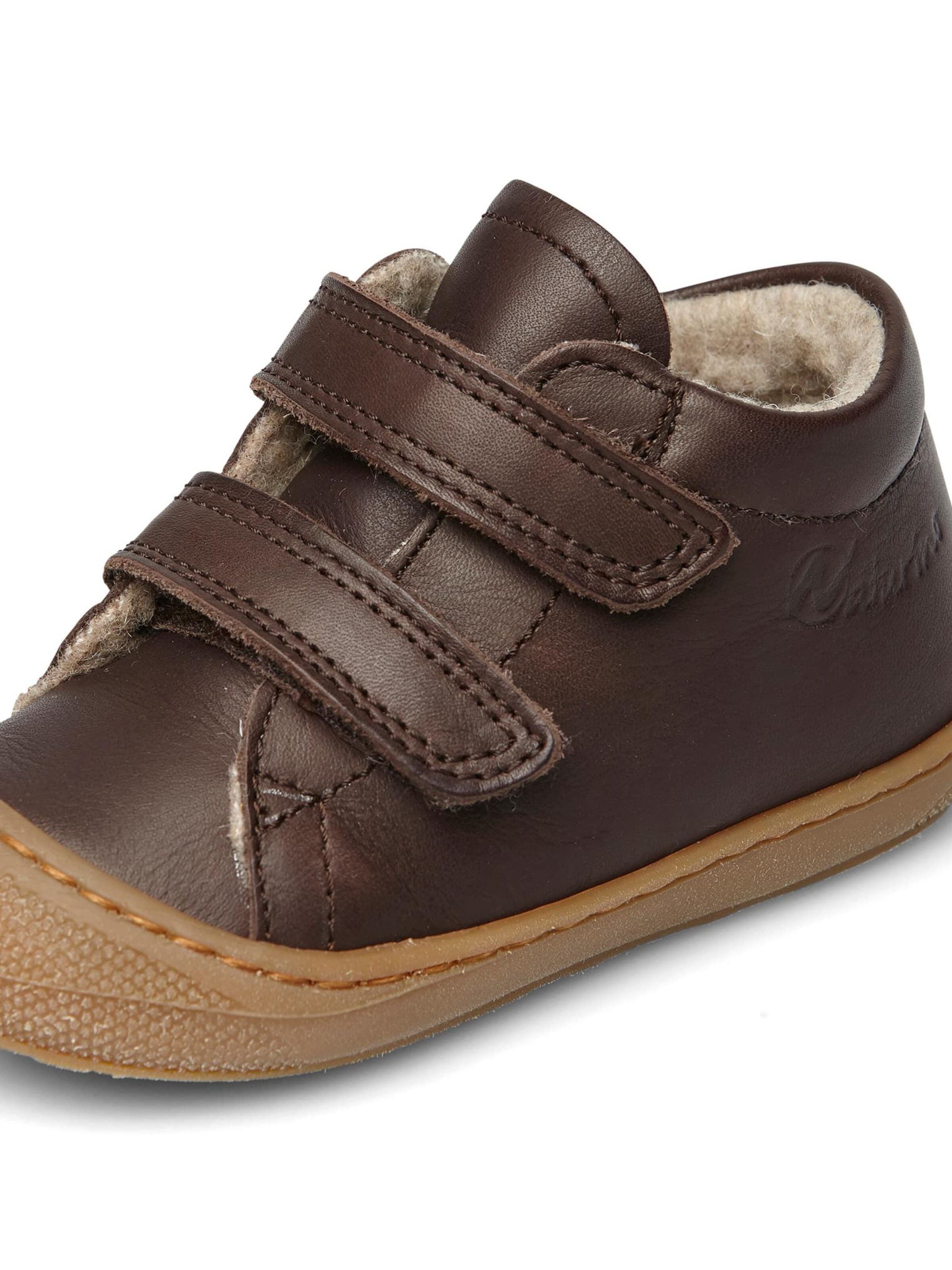 NATURINO Kinderschuh 'COCOON SPAZZ' in Braun: Vorderseite