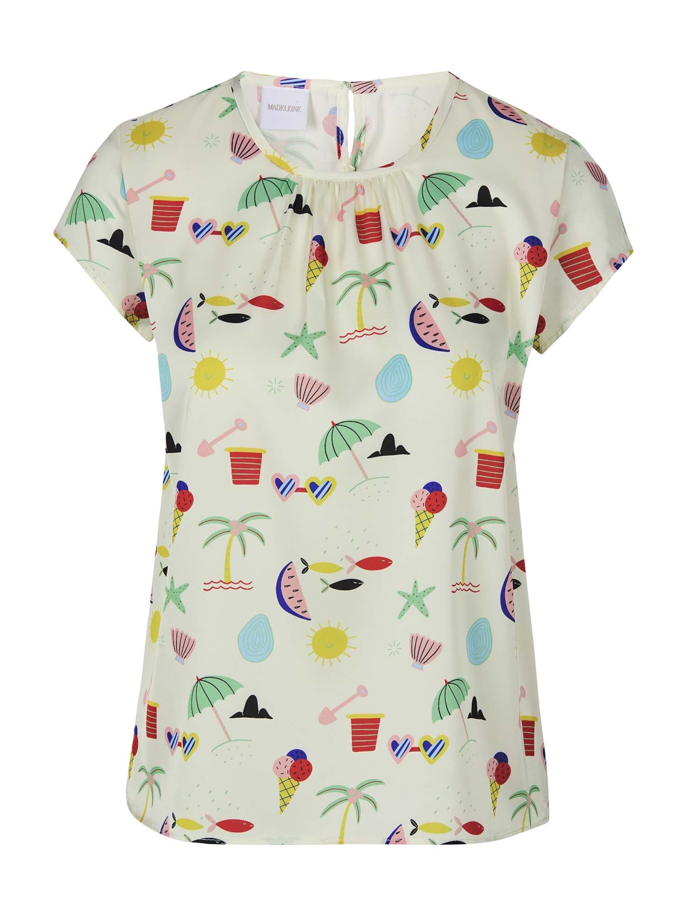 Chemisier MADELEINE en blanc : devant