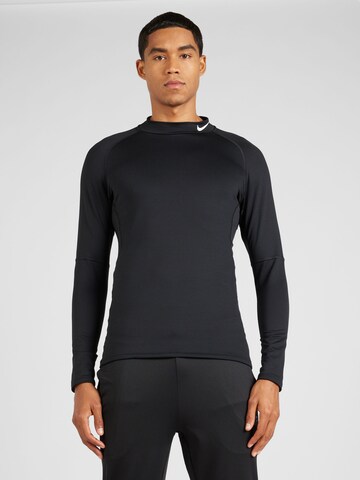 NIKE Функциональная футболка в Черный: спереди