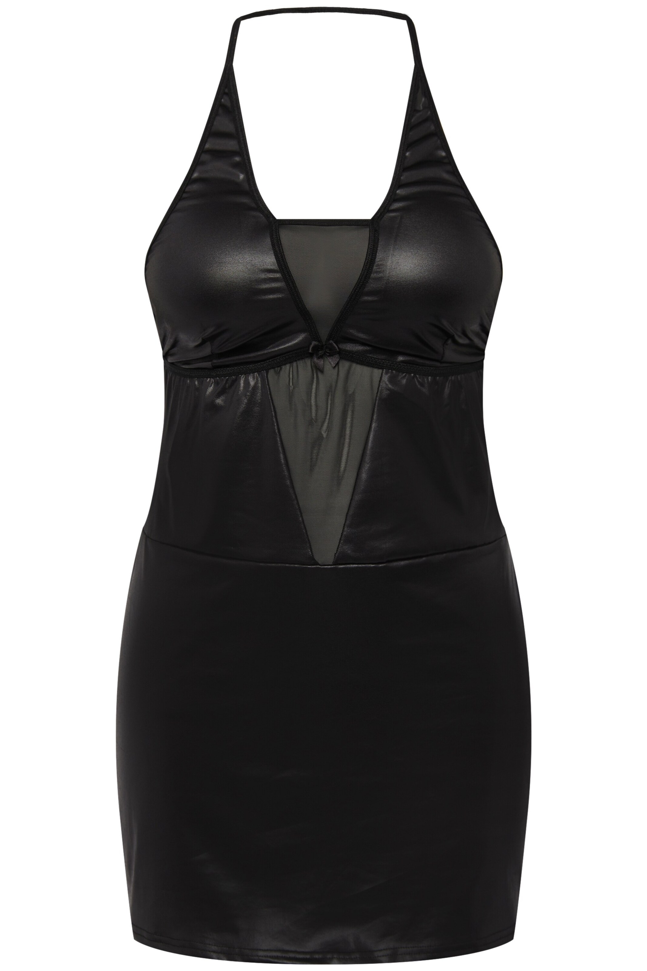 Ulla Popken Negligee in Black: front