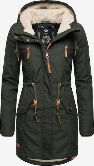 Ragwear Zimska jakna 'Elsie' | temno zelena barva, Prikaz izdelka