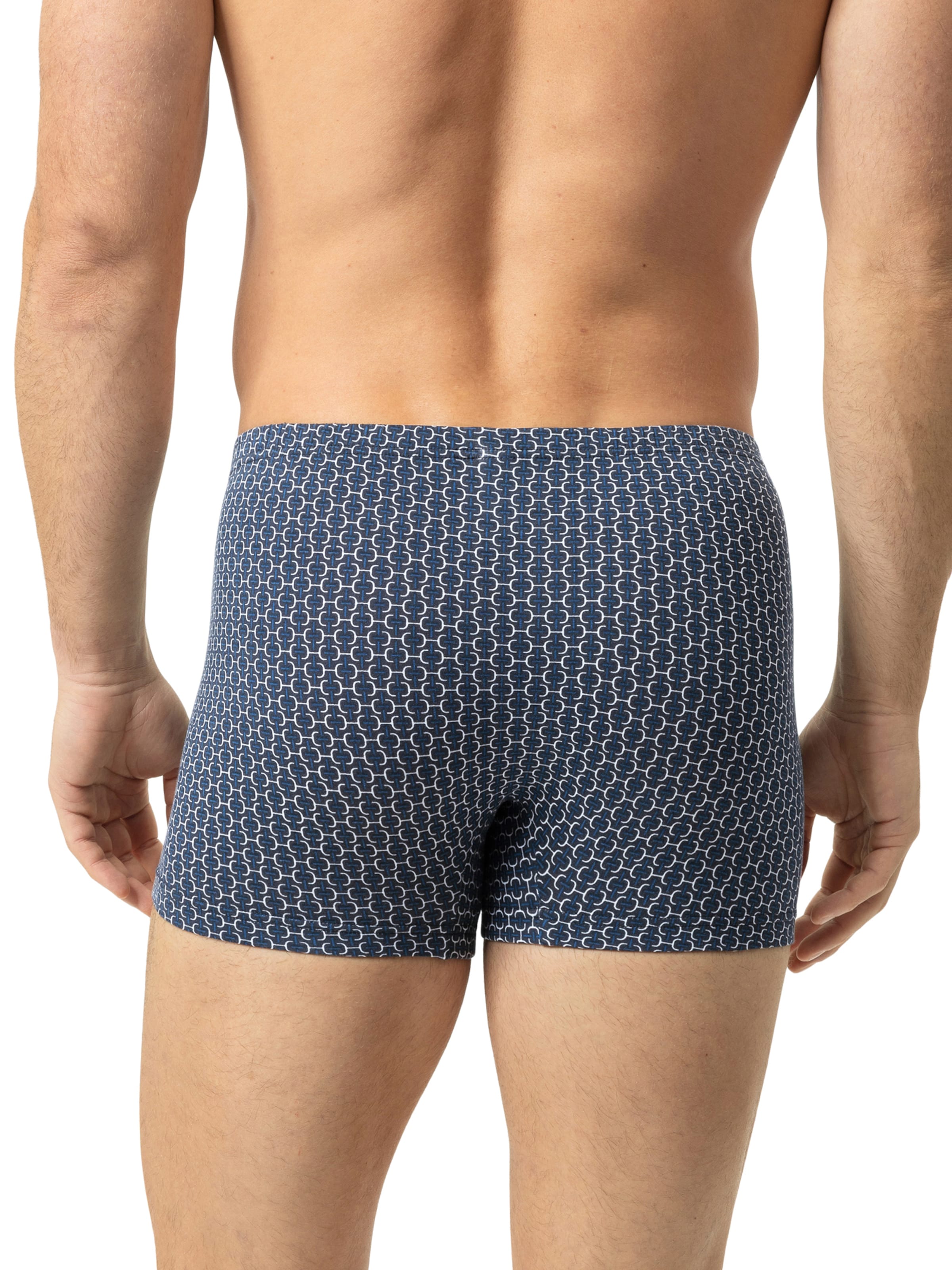 Mey Boxershorts ' Smart Chains ' in Blauw