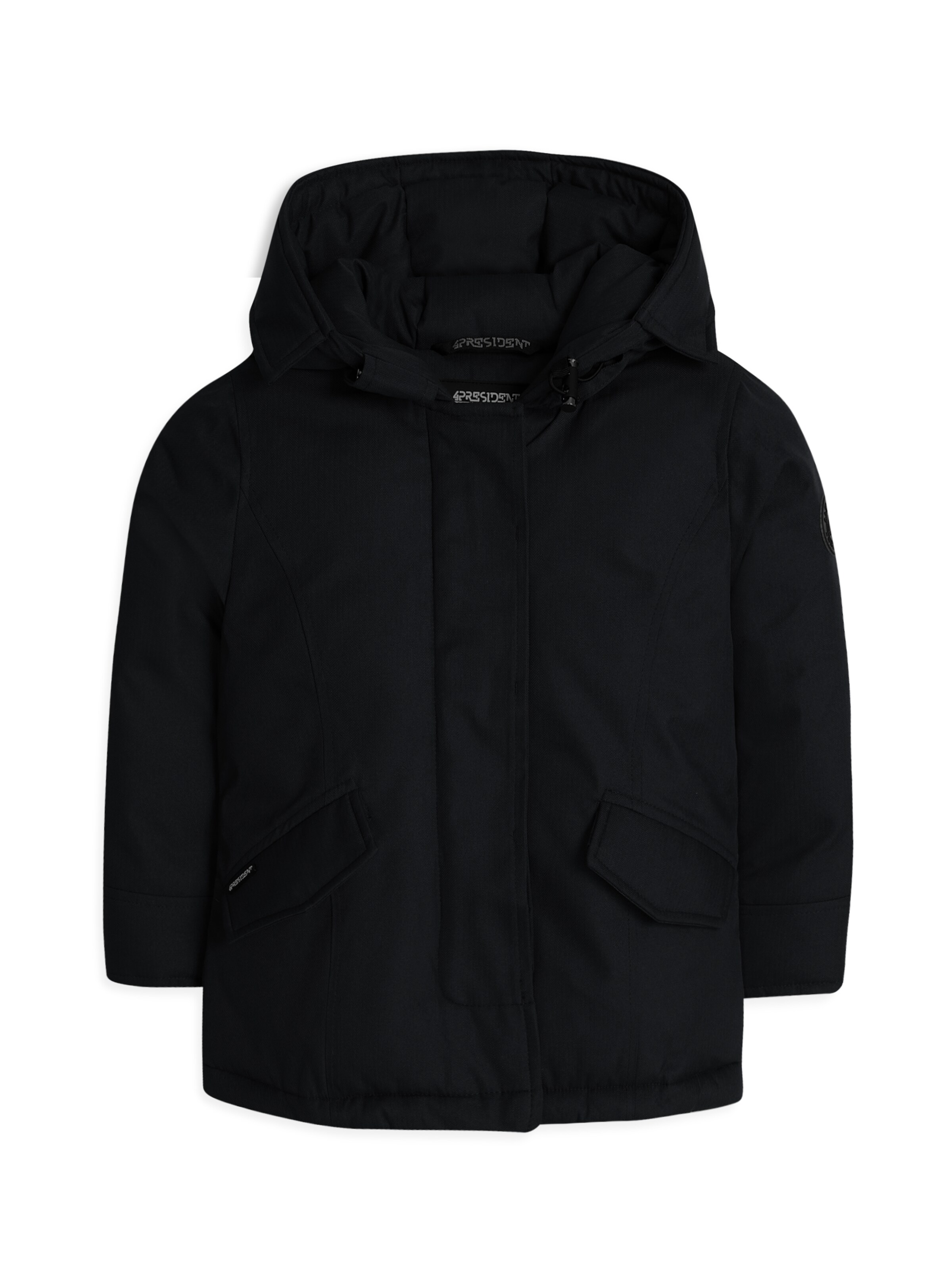 4PRESIDENT Outdoor jacket 'Perry' in Black: front