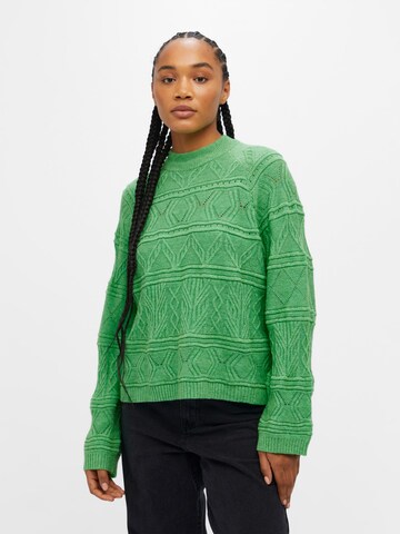 Pull-over 'Solar' OBJECT en vert : devant