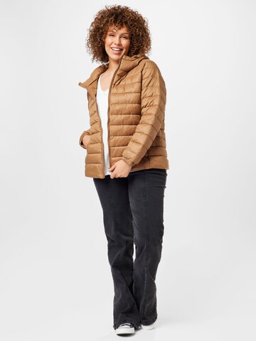 ONLY Carmakoma Between-Season Jacket 'Tahoe' in Brown