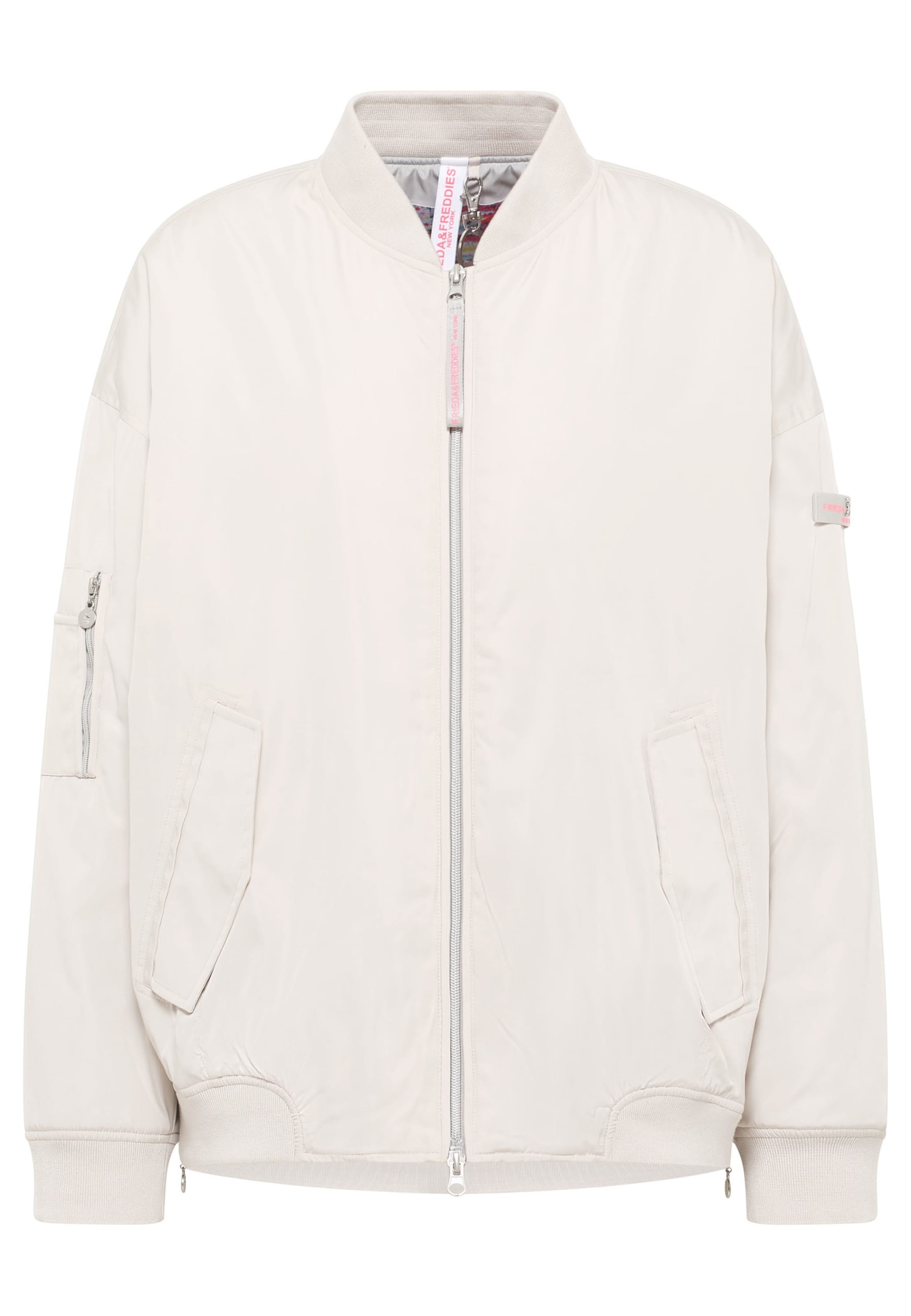 Frieda & Freddies NY Padded Blouson 'Nuri' in Weiß: Vorderseite