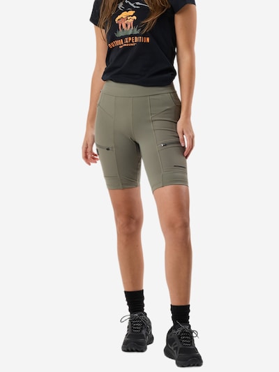 SWEDEMOUNT Pantalon outdoor 'Trondheim' en XS en kaki, Vue avec produit