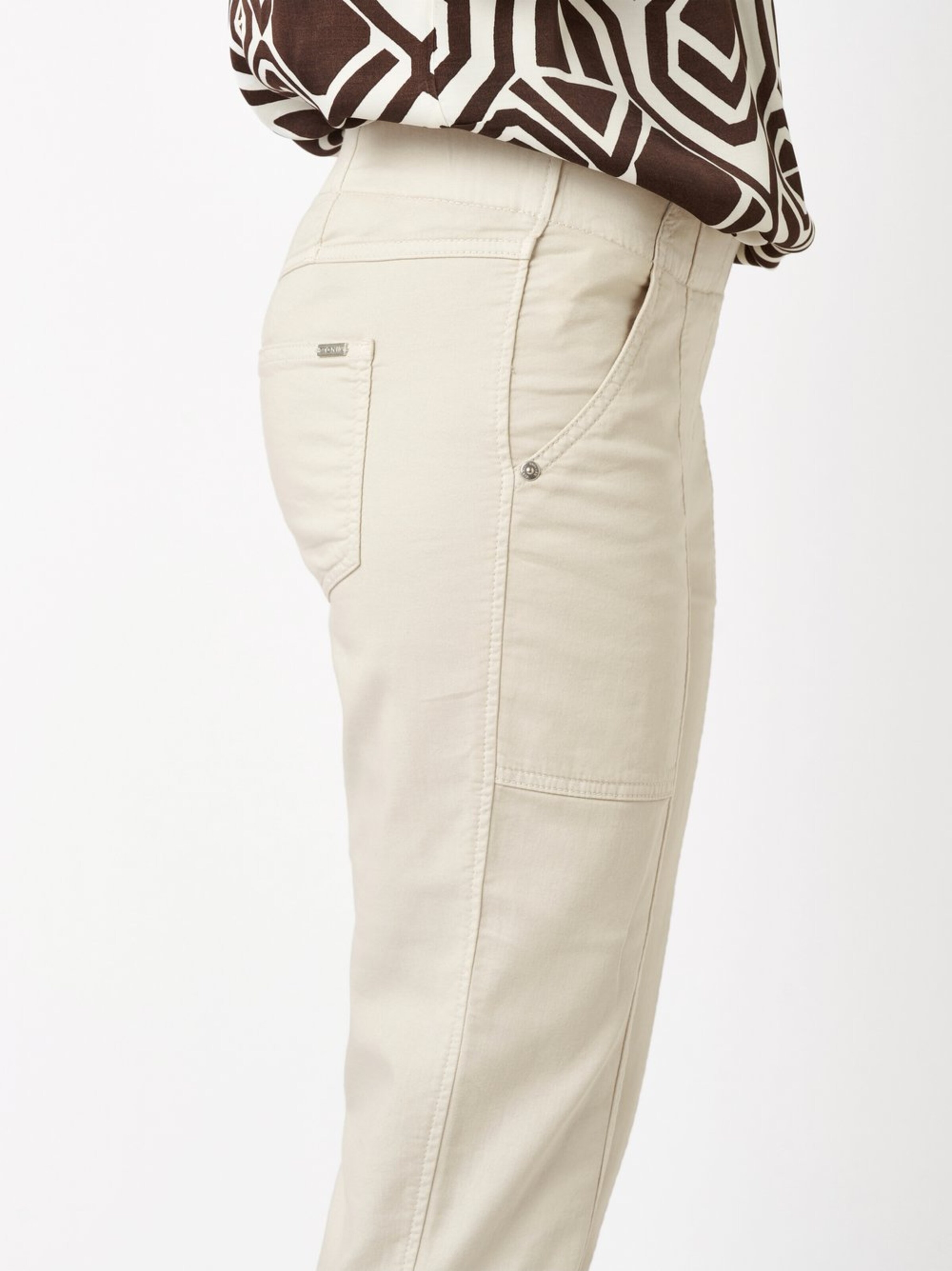 TONI Slimfit Hose in Beige