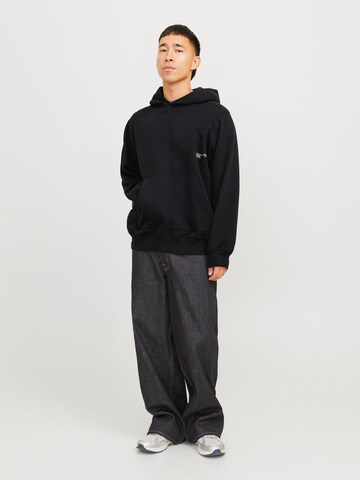 JACK & JONES Sweatshirt 'JCOIDUN' in Zwart