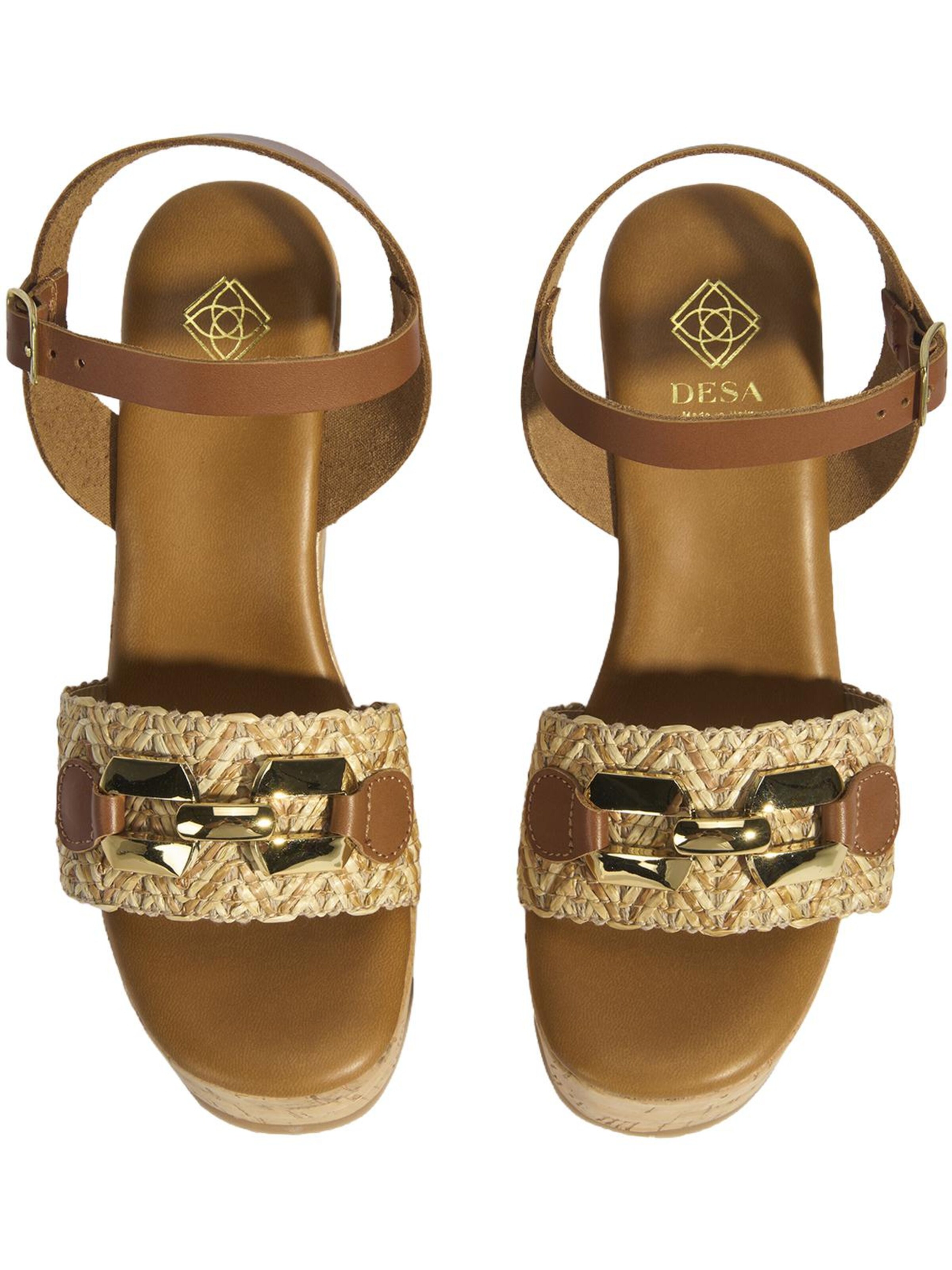 Desa Sandals 'Sandalen' in Brown