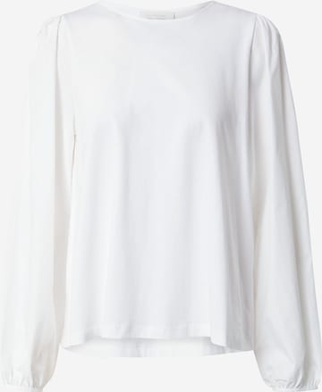 Rich & Royal Blouse in White: front