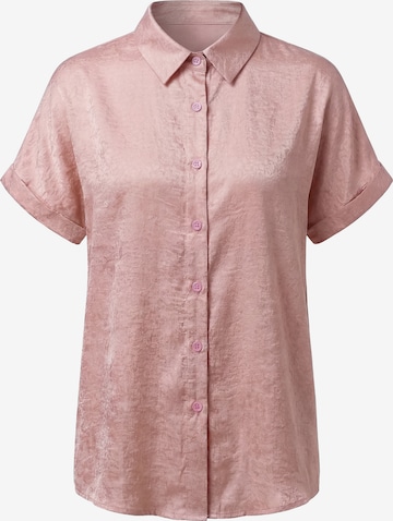 Usha Blouse in Roze: voorkant