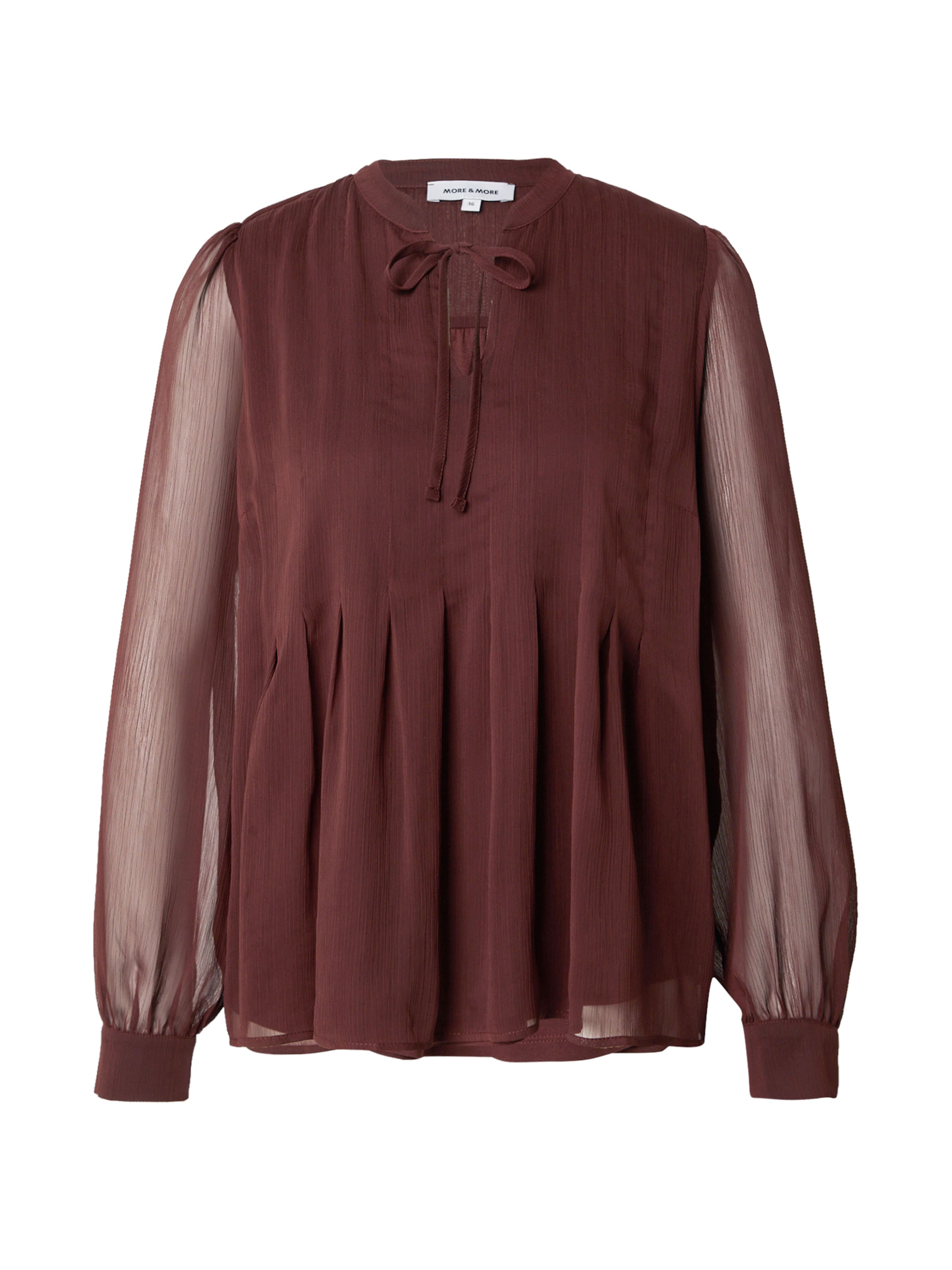 MORE & MORE Blus i brun: framsida