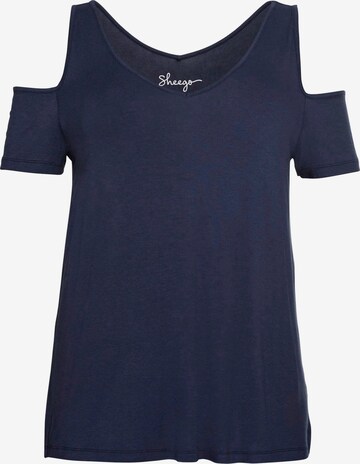 SHEEGO Shirt in Blue: front