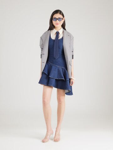 TOPSHOP Šaty 'ANNIE' - Modrá