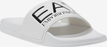 Zoccoletto '7X000108 AF15118' di EA7 Emporio Armani in bianco: frontale