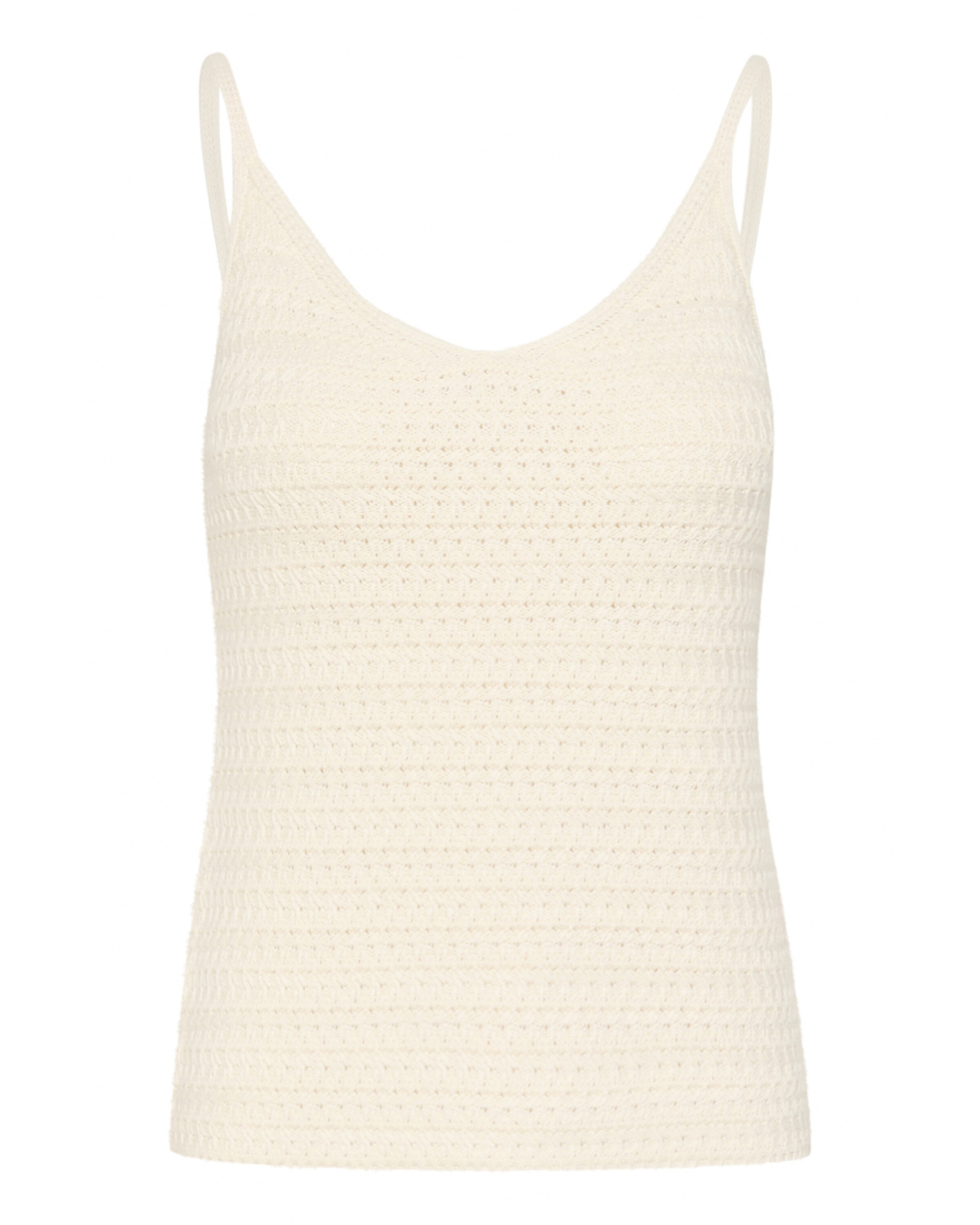 Tops en tricot 'CUAlicie' CULTURE en blanc : devant