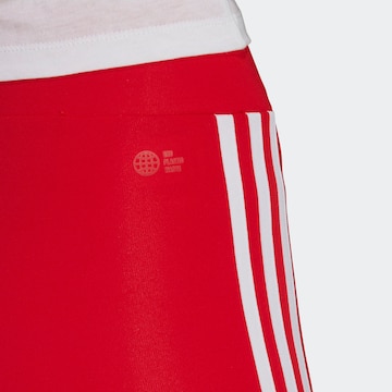 ADIDAS ORIGINALS Skinny Legíny 'Adicolor Classics Traceable' - Červená