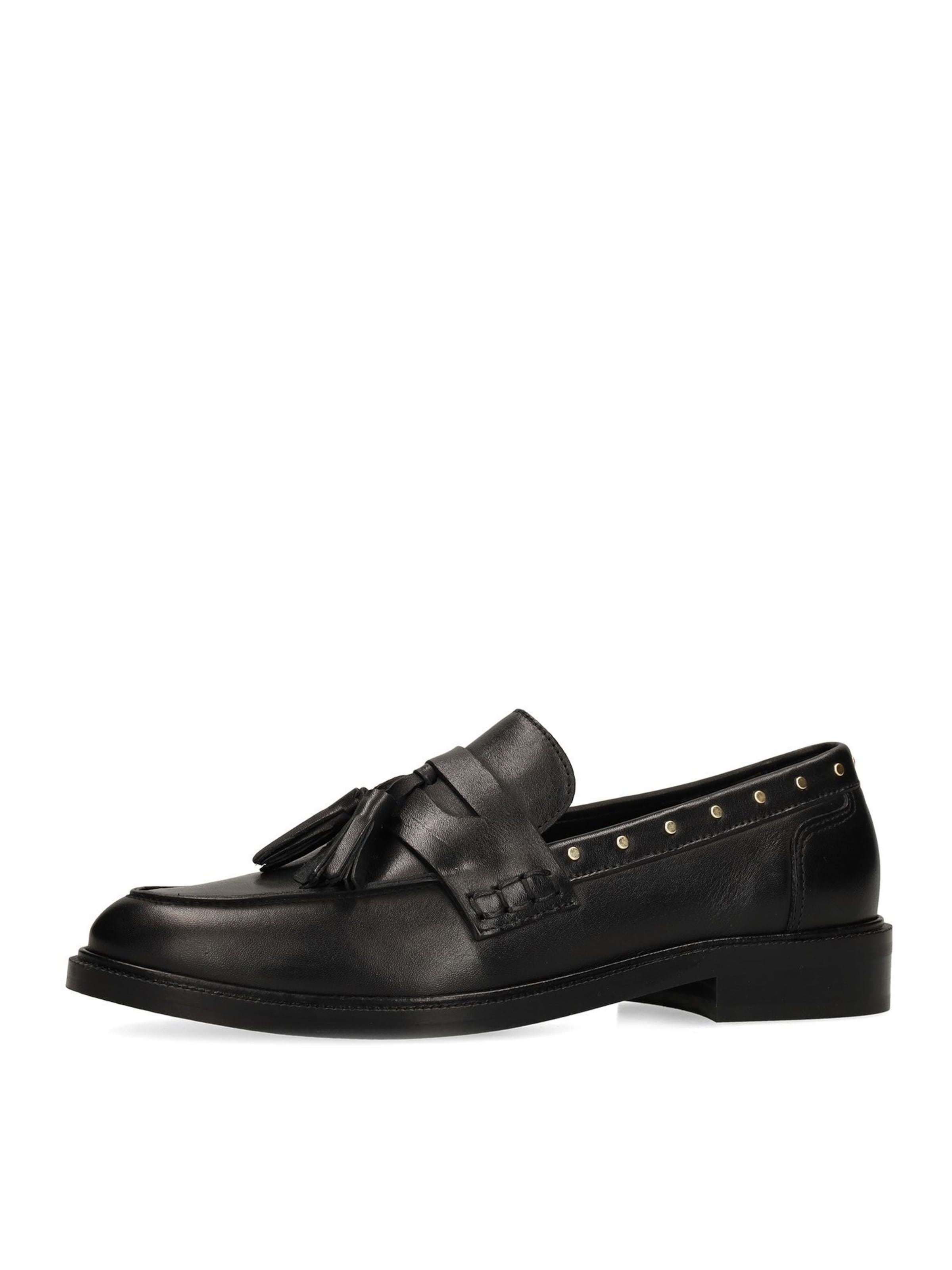 MANFIELD Mocassin en 36 en noir, Vue avec produit