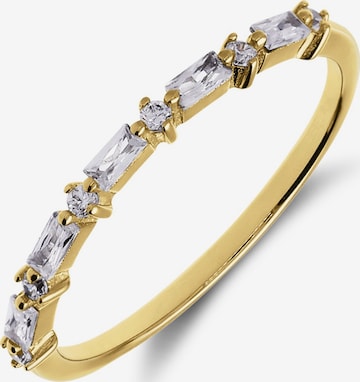Lucardi Ring in Gold: front