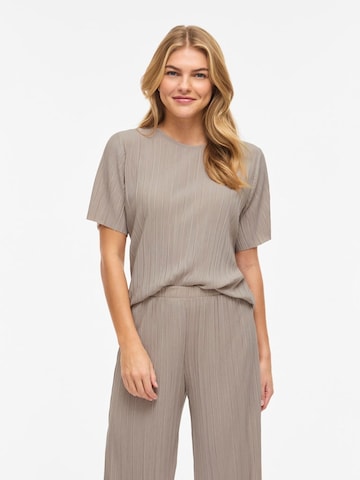 VILA Shirt 'VIPLISA' in Beige