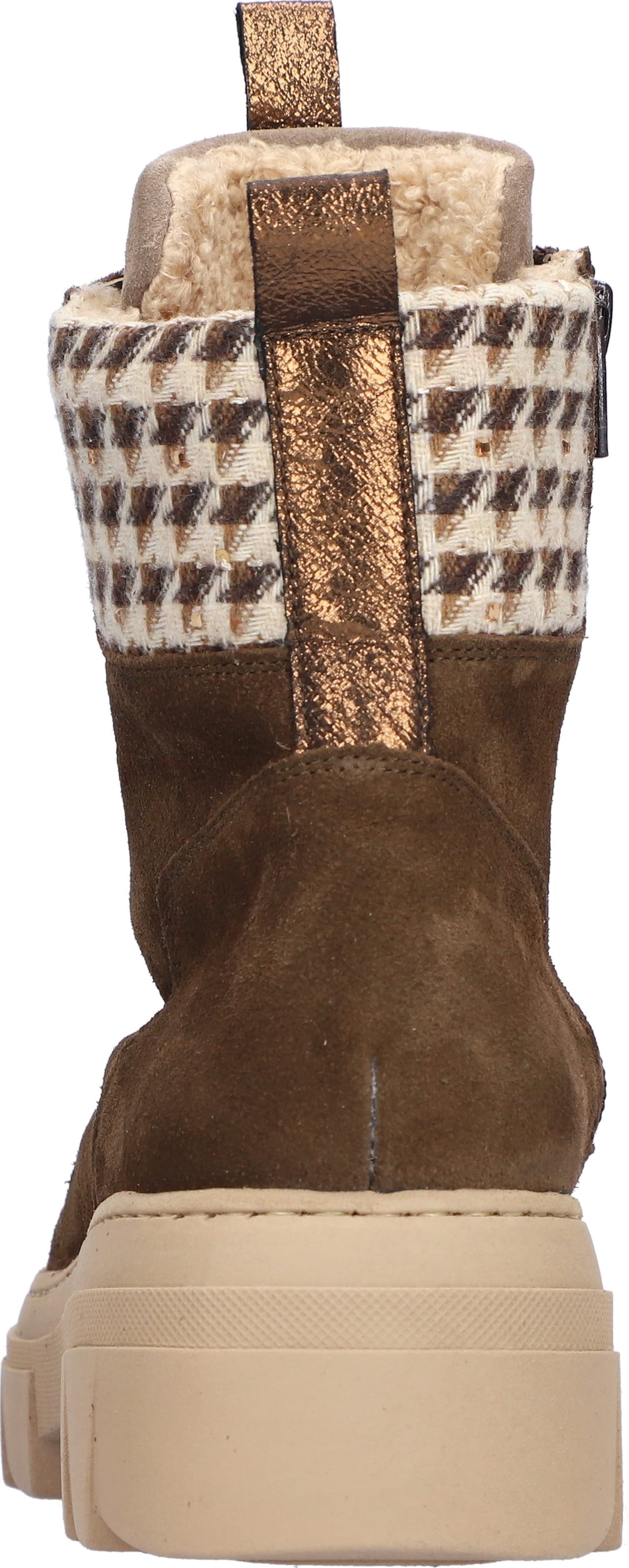 WALDLÄUFER Schnürstiefelette in Braun