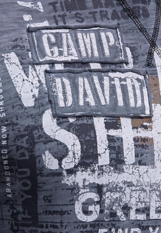 Felpa di CAMP DAVID in blu