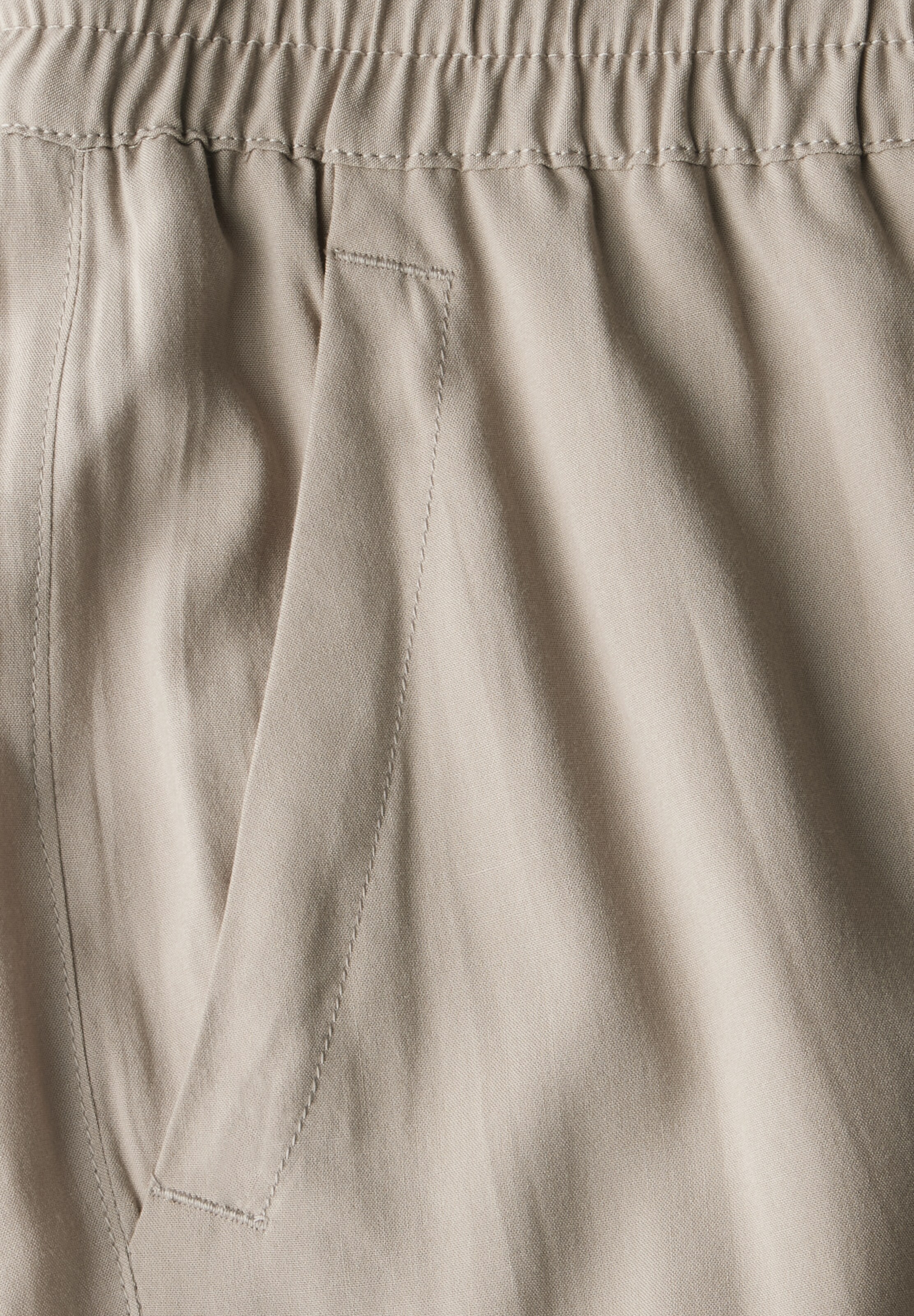 STREET ONE Wide Leg Hose in Grau