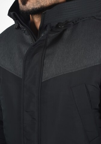 !Solid Winterparka 'Inko' in Schwarz