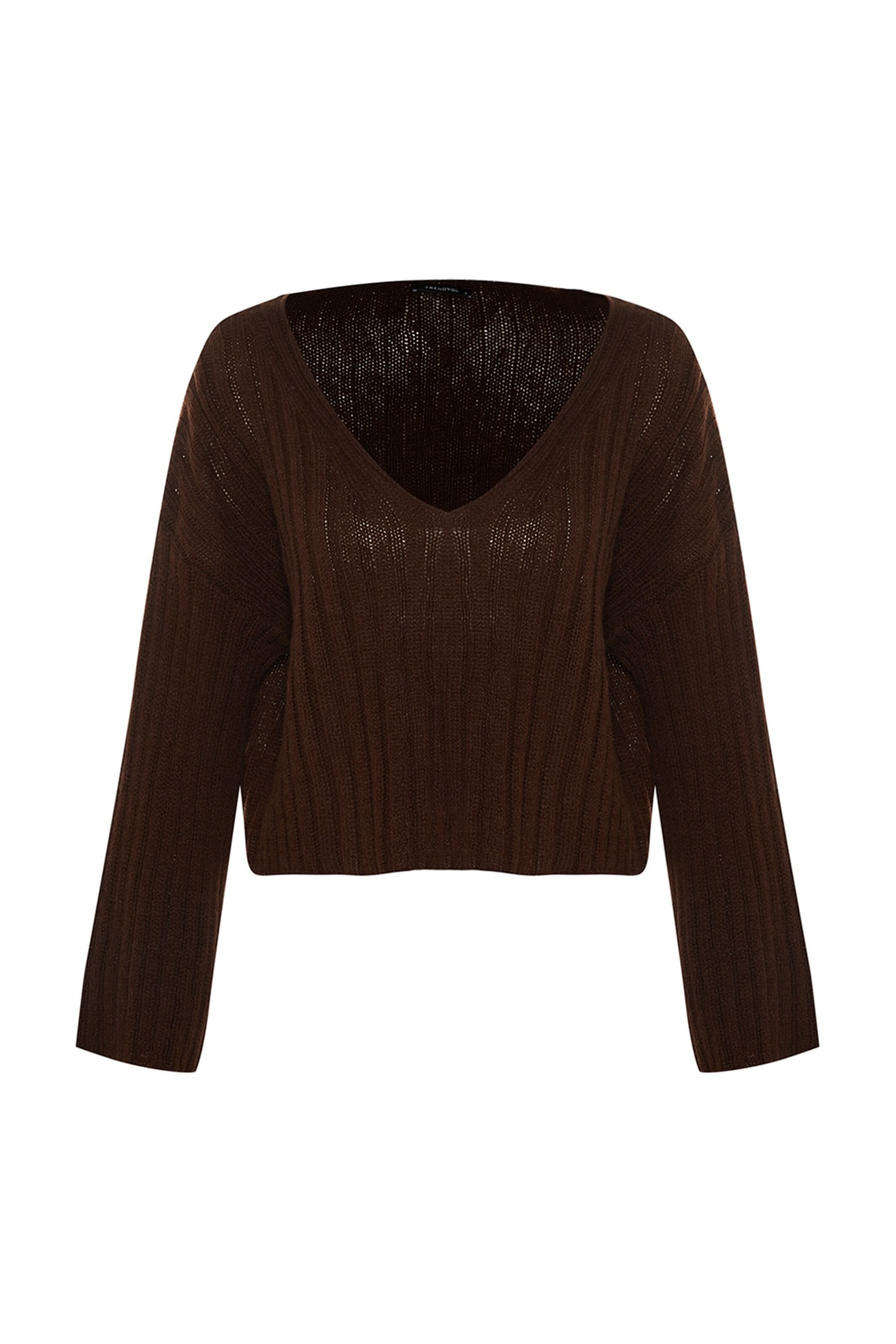 Trendyol Sweater in XS in Dark brown, Item view