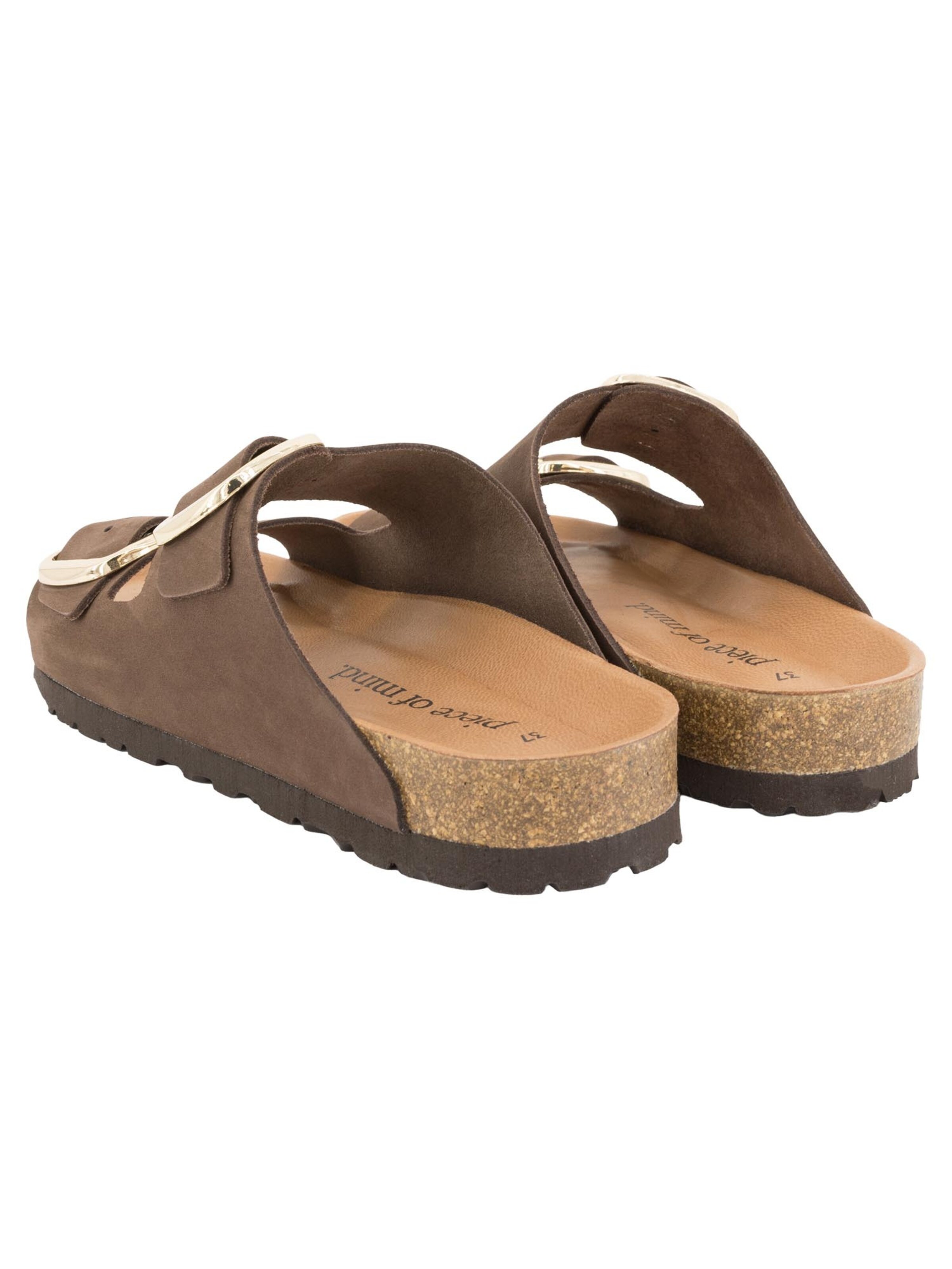 Piece Of Mind Pantolette 'Comfort'‌‌‌‌‌‌‌‌ in Braun