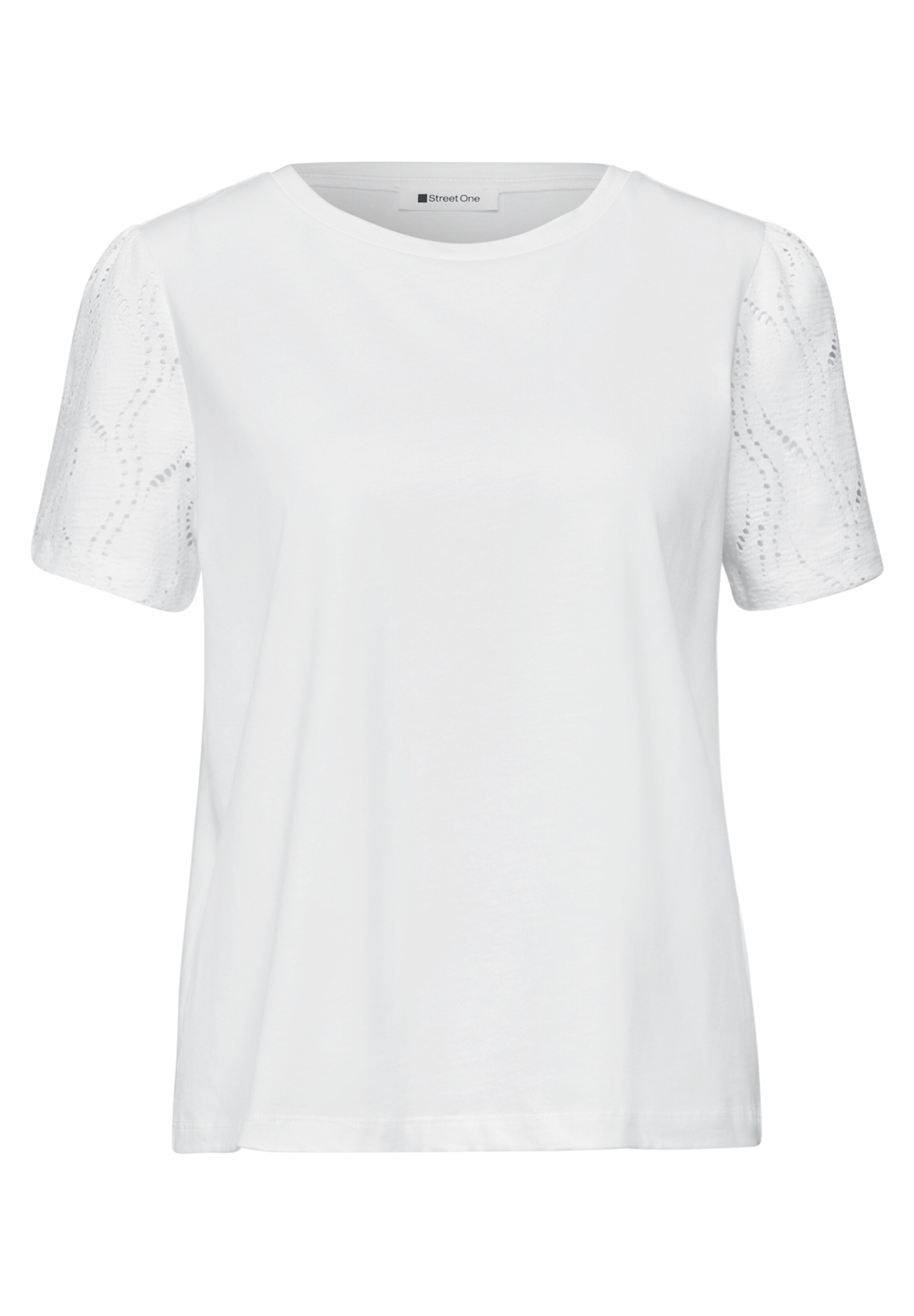 STREET ONE Shirt in White: front