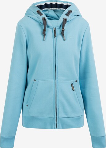 Schmuddelwedda Sweatjacke in Blau: predná strana