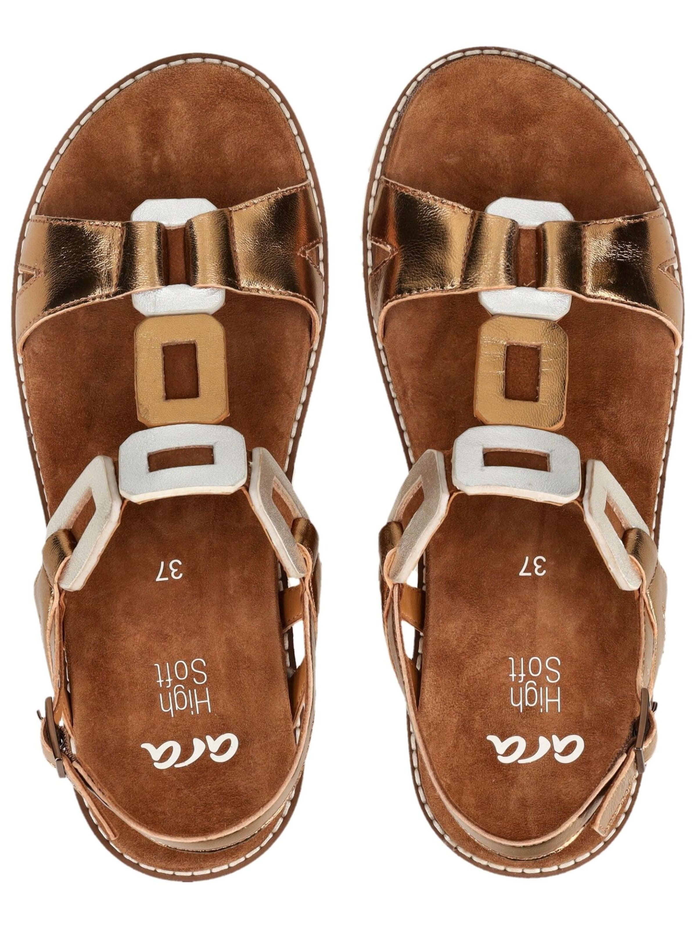 Sandalo con cinturino di ARA in marrone