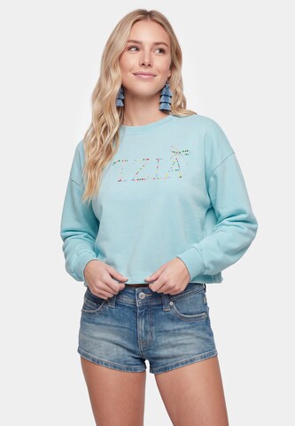 IZIA - Sudadera en azul: frente
