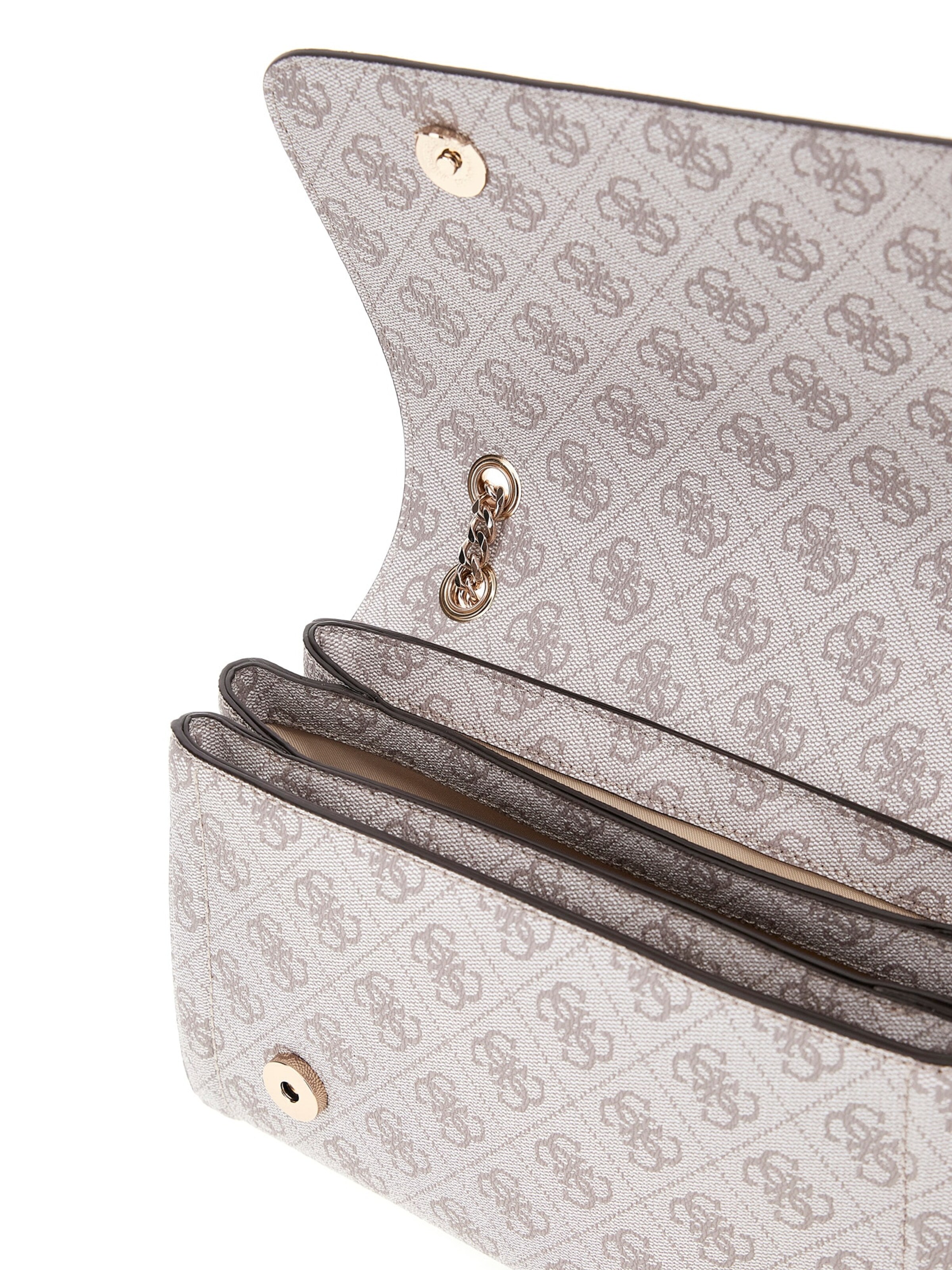 GUESS Crossbody bag 'Noelle II' in Beige: top