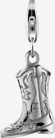 Pendentif Nenalina en argent : devant