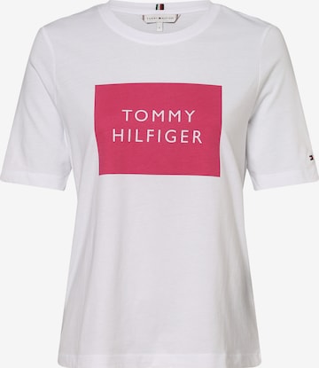 T-shirt TOMMY HILFIGER en blanc : devant