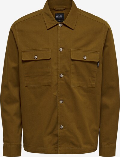 Only & Sons Jacke 'Ilvio' in rostbraun, Produktansicht