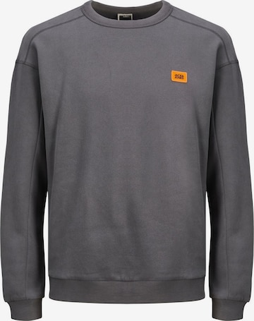 JACK & JONES Sweatshirt in Grey: front