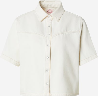 LEVI'S ® Bluza 'Logan Short Sleeve Denim Shirt' u vuneno bijela, Pregled proizvoda